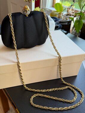 Rodo from Italy, Satin Dress Handbag - PERFECT condition